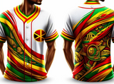Rasta Baseball Jersey
