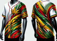 Rasta Baseball Jersey