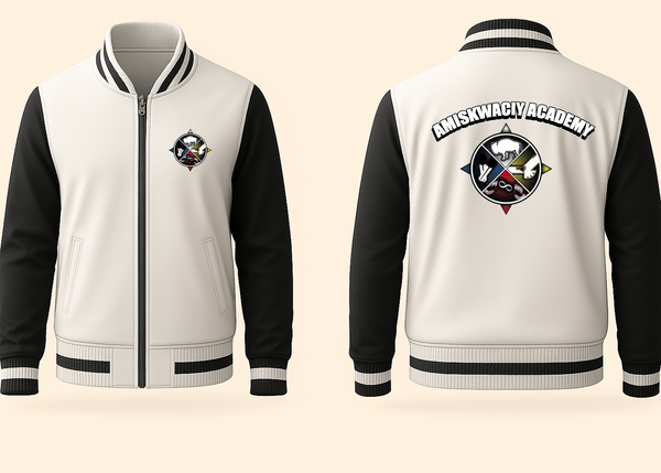 AMISKWACKY VARSITY JACKET