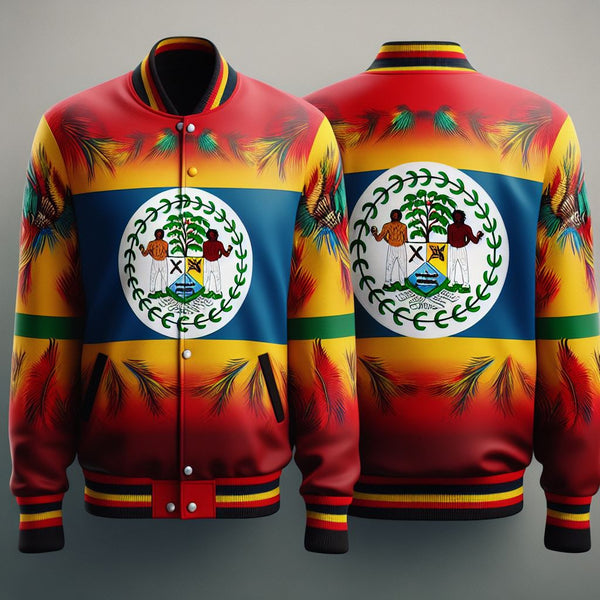 RASTA VARSITY JACKET