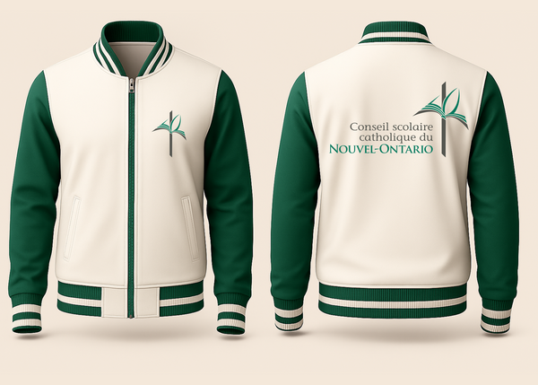 Conseil scolaire catholique du Nouvel-Ontario VARSITY JACKET