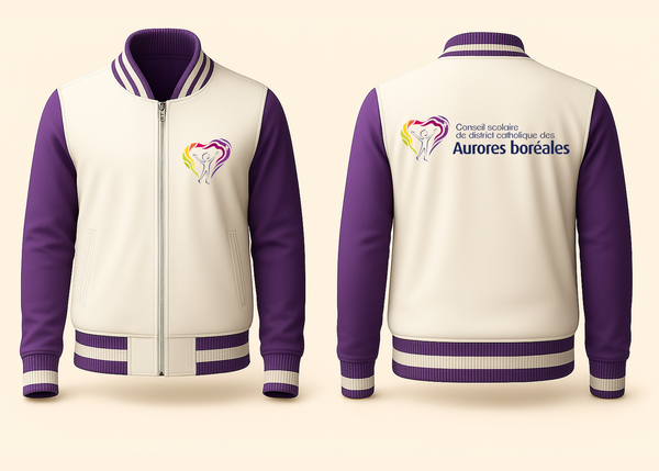Conseil scolaire de district catholique des Aurores boréales VARSITY JACKET