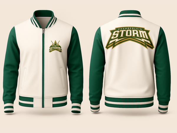 GEORGE D VARSITY JACKET